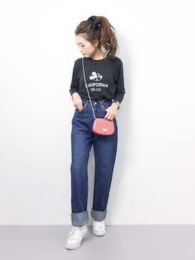 ..HK..さん（レディース・159cm）の春コーディネート