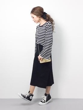 ..HK..さん（レディース・159cm）の春コーディネート