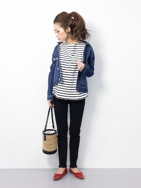 ..HK..さん（レディース・159cm）の春コーディネート