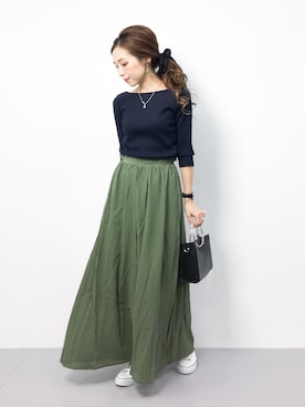 ..HK..さん（レディース・159cm）の春コーディネート