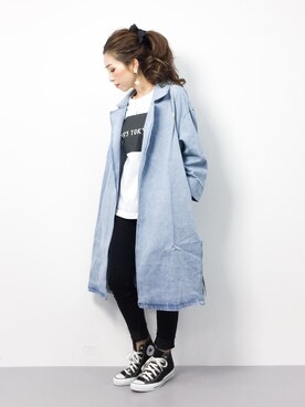 ..HK..さん（レディース・159cm）の春コーディネート