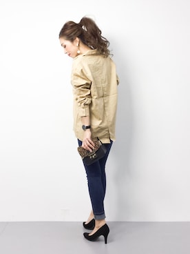 ..HK..さん（レディース・159cm）の春コーディネート