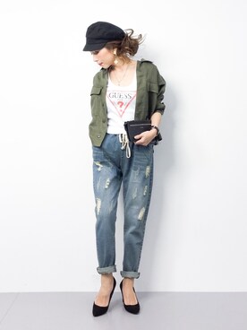 ..HK..さん（レディース・159cm）の春コーディネート