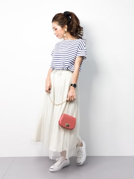 ..HK..さん（レディース・159cm）の春コーディネート