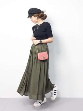 「Te chichi TERRASSE（テチチテラス）のアイテム」を使った、..HK..さん（レディース・159cm）の春コーディネート