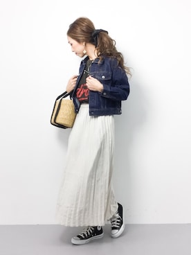 ..HK..さん（レディース・159cm）の春コーディネート