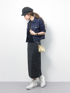 ..HK..さん（レディース・159cm）の春コーディネート