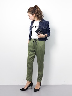 ..HK..さん（レディース・159cm）の春コーディネート