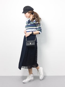 ..HK..さん(レディース・159cm)の春コーディネート