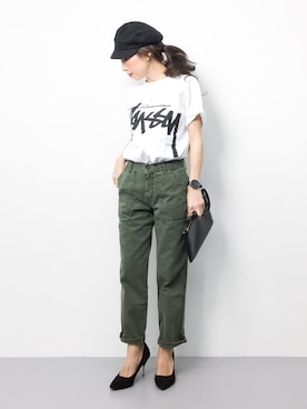 ..HK..さん（レディース・159cm）の春コーディネート