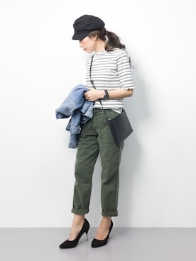 ..HK..さん（レディース・159cm）の春コーディネート