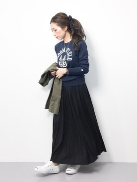 ..HK..さん（レディース・159cm）の春コーディネート