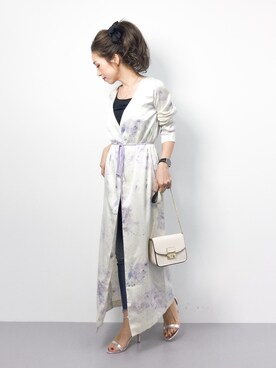 「DRWCYS（ドロシーズ）のアイテム（その他アウター）」を使った、..HK..さん（レディース・159cm）の春コーディネート
