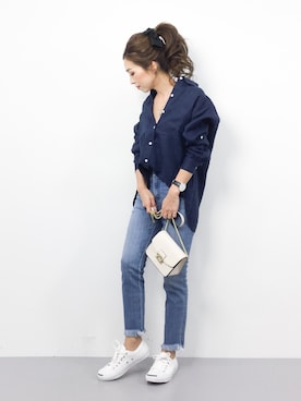 ..HK..さん（レディース・159cm）の春コーディネート