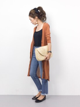 ..HK..さん（レディース・159cm）の春コーディネート