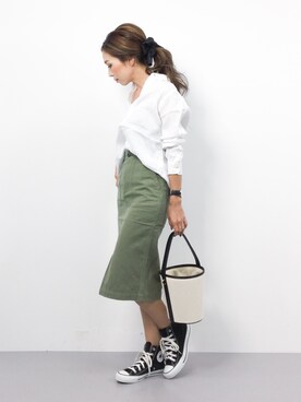 ..HK..さん（レディース・159cm）の春コーディネート