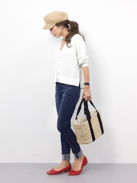 ..HK..さん（レディース・159cm）の春コーディネート