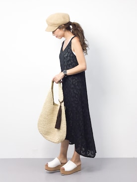 ..HK..さん（レディース・159cm）の春コーディネート