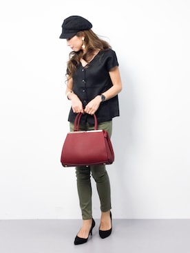 ..HK..さん（レディース・159cm）の春コーディネート