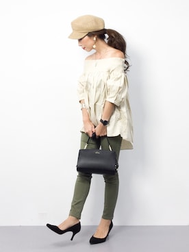 ..HK..さん（レディース・159cm）の春コーディネート