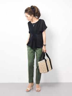 ..HK..さん（レディース・159cm）の春コーディネート