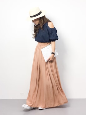 ..HK..さん（レディース・159cm）の春コーディネート