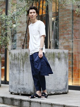 417 officialさん（メンズ・173cm）の夏コーディネート