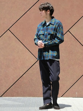 417 officialさん（メンズ・173cm）の秋コーディネート