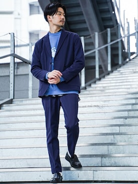 417 officialさん(メンズ・178cm)の秋コーディネート