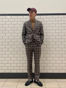 417 officialさん（メンズ・175cm）の冬コーディネート