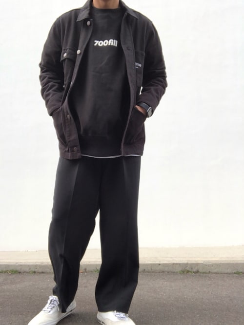 supreme denim logo chore coat