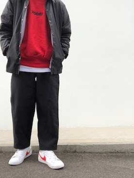 「nike sb 」｜「アイテム（ジャケット/アウター）」を使った、hellocoordinateさん（メンズ・170cm）の冬コーディネート