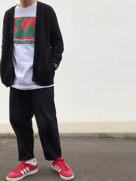 「LQQK STUDIO（ルックスタジオ）のアイテム」を使った、hellocoordinateさん（メンズ・170cm）の春コーディネート