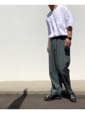 「theSakaki」｜hellocoordinateさん（メンズ・170cm）の春コーディネート