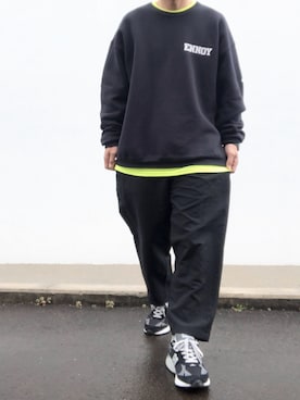 「エンノイ」｜hellocoordinateさん（メンズ・170cm）の冬コーディネート