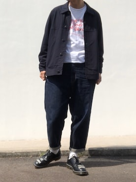 「bukht」｜「アイテム（ブルゾン）」を使った、hellocoordinateさん（メンズ・170cm）の春コーディネート