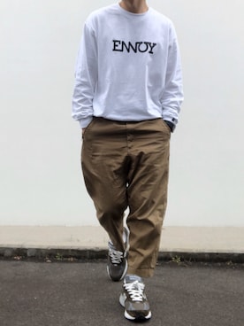 「new balance 993」｜hellocoordinateさん（メンズ・170cm）の春コーディネート