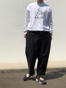 「COMME des GARCONS（コムデギャルソン）のアイテム」を使った、hellocoordinateさん（メンズ・170cm）の春コーディネート