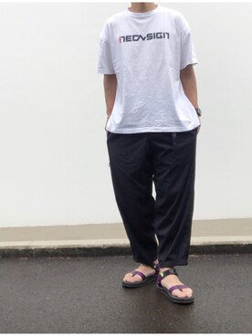 「bootleg」｜hellocoordinateさん（メンズ・170cm）の夏コーディネート
