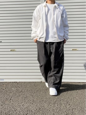 「Ralph Lauren」｜「アイテム（スウェット）」を使った、hellocoordinateさん（メンズ・170cm）の冬コーディネート