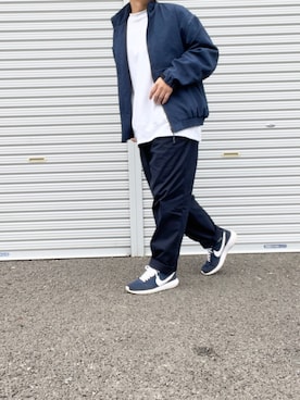 「fragment design（フラグメントデザイン）のアイテム（シューズ）」を使った、hellocoordinateさん（メンズ・170cm）の冬コーディネート