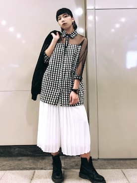 MAO さん（レディース・172cm）の春コーディネート