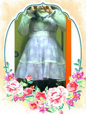 「axes femme POETIQUE（アクシーズファムポエティック）のアイテム（ニット/セーター）」を使った、teroさん（レディース・153cm）の冬コーディネート