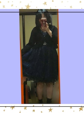 「axes femme POETIQUE（アクシーズファムポエティック）のアイテム（ワンピース）」を使った、teroさん（レディース・153cm）の秋コーディネート