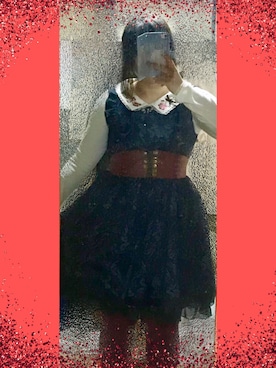 「axes femme POETIQUE（アクシーズファムポエティック）のアイテム（ワンピース）」を使った、teroさん（レディース・153cm）の冬コーディネート