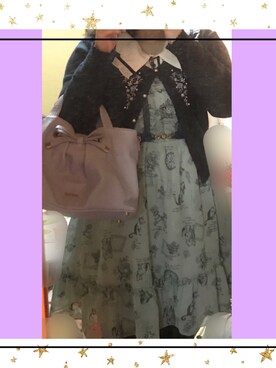 「axes femme POETIQUE（アクシーズファムポエティック）のアイテム（シャツ/ブラウス）」を使った、teroさん（レディース・153cm）の春コーディネート