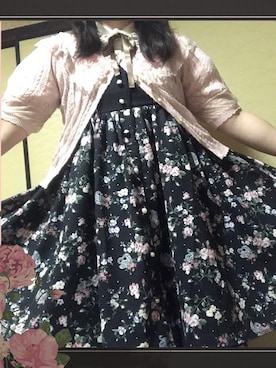 「axes femme POETIQUE（アクシーズファムポエティック）のアイテム（ワンピース/ドレス）」を使った、teroさん（レディース・153cm）の秋コーディネート