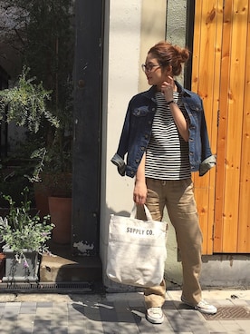 「alexanderwang（アレキサンダーワン）のアイテム」を使った、SAAYA KOUZAWAさん（レディース・165cm）の春コーディネート