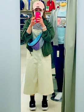 「Daniel Wellington（ダニエルウェリントン）のアイテム（アナログ腕時計）」を使った、marcoさん（レディース・164cm）の春コーディネート