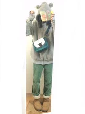 kzcさん（レディース・171cm）の冬コーディネート